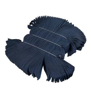 93% Polyester 7% Carbon Fiber ESD Antistatic Rib Fabric For Cleanroom Clothing Cuffs - Image 5