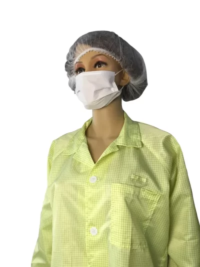 Economic ESD Safe Clothing Anti Static Lab Coat Lightweight For ESD Protected Areas - Image 4