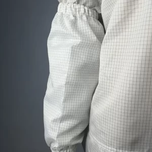 One Size ESD Safe Clothing Anti Static Sleeves Fits All 5mm Stripe Grid On Stock - Image 3