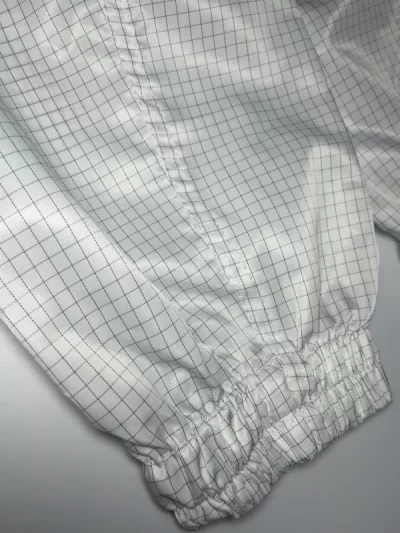 One Size ESD Safe Clothing Anti Static Sleeves Fits All 5mm Stripe Grid On Stock - Image 4