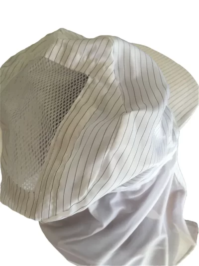 Long Shawl Polyester ESD Cap Anti Static Hat For Dust Free Area Many Colors Available - Image 2