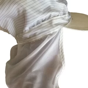 Long Shawl Polyester ESD Cap Anti Static Hat For Dust Free Area Many Colors Available - Image 1