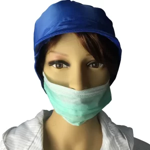 Breathable Re Useable ESD Safe Clothing ESD Hat 5x5 Cm Top Mesh Window - Image 2