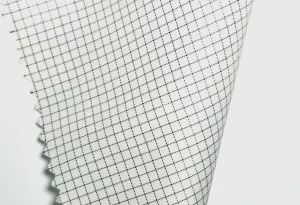 Antistatic 2.5mm Grid ESD Fabric Polyester 1/2 Twill White Blue Yellow Pink Stock - Image 2