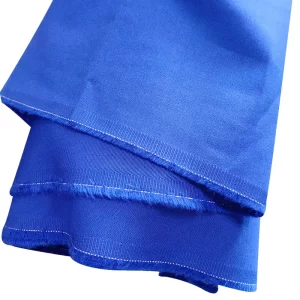 Blue ESD Antistatic Cotton Poly Blend Flame Retardant Workwear Fabric For Antistatic Area - Image 4