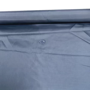 Blue Waterproof 98% Polyester+2% Conductive Filament ESD Antistatic Fabric for Cleanroom Clothing - Image 3