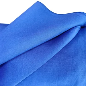Blue 100% Cotton Flame-retardant Anti-static Fabric Antistatic ESD Flame-retardant Coat Fabric - Image 4