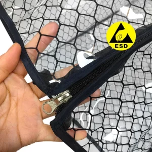 High Quality Anti-static PVC Grid Cover ESD SMT PCB Magazine Racks Cover Suitable for 355x320x563mm - Image 3