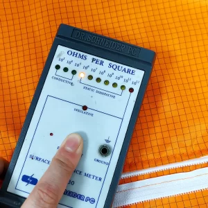 Orange ESD Antistatic Cleanroom Shoulder Strap Bag With 3 Zipper - Image 4