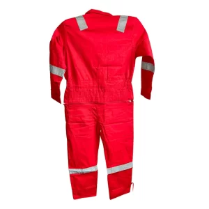 High Gloss Reflective Strip Breathable Jumpsuit Protective Work Clothes - Image 2