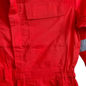 High Gloss Reflective Strip Breathable Jumpsuit Protective Work Clothes - Image 4