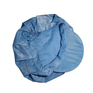 White Blue Yellow Anti Static Esd Cap Dustless Polyester Fabric Size S / M / L / Xl - Image 3