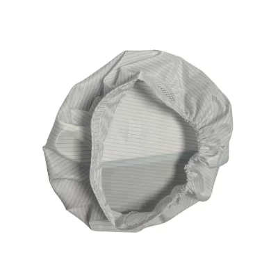 Durable ESD Safe Male Cap W Mesh Size Adjust W Velcro Dustless Polyester Fabric - Image 4