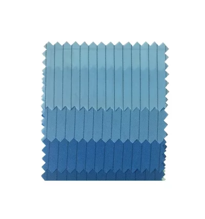 Dust Free ESD Fabric 5mm Stripe 100D X 100D Woven Twill For Workwear ESD Cap - Image 5