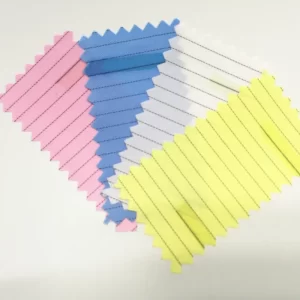 5mm Stripe Polyester ESD Fabric Antistatic 2 / 3 Twill 75D X 75D - Image 3