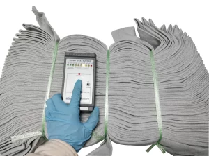 ESD Knitted Polyester Ribbed Cuffs Antistatic & Shrink Resistant Gray Color - Image 4