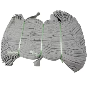 ESD Knitted Polyester Ribbed Cuffs Antistatic & Shrink Resistant Gray Color - Image 2