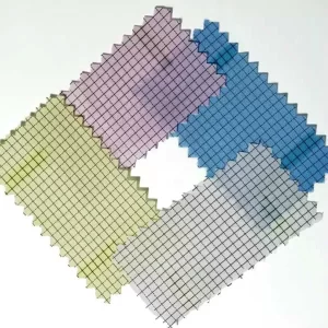 ESD Anti Static 5mm Grid Cleanroom Polyester Fabric 115GSM - Image 2