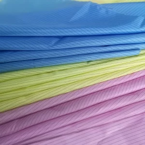 Lint Free 5mm Stripe Class 1000 Cleanroom ESD Fabric - Image 2