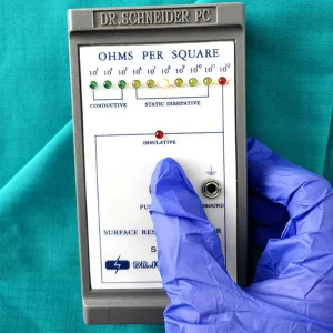 135GSM Cotton Polyester Carbon 150cm Width Woven ESD Fabric For Lab - Image 4