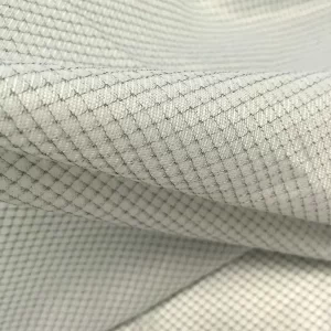 Cleanroom Knitted 96% Polyester 4% Carbon Fiber ESD Fabric - Image 2