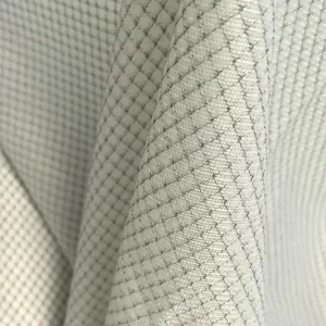 Cleanroom Knitted 96% Polyester 4% Carbon Fiber ESD Fabric - Image 1