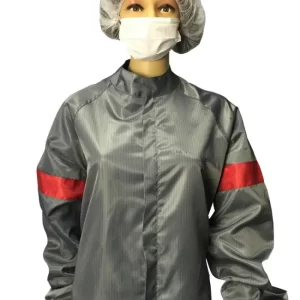 Tailored Cleanroom Anti Static ESD Jumpsuit With Knitted Cuff - Image 7