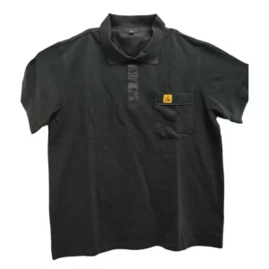 Breathable Short Sleeve Anti Static Polo Shirts For Semiconductor Industry - Image 1