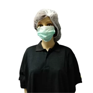 Unisex Anti Static ESD Polo Shirts For Cleanroom - Image 4