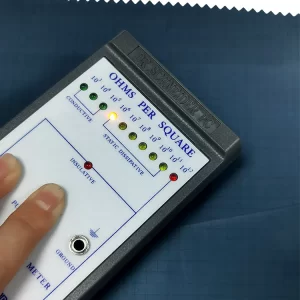 Polyester Carbon Fiber 5mm Grid ESD Anti Static Fabric For Cleanroom - Image 2