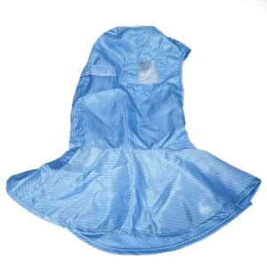 Breathable ESD Antistatic Shawl Cap For Class 1000 Cleanroom - Image 5