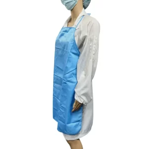 Unisex Cleanroom ESD Antistatic Apron With Waist Adjustment Belt - Image 3