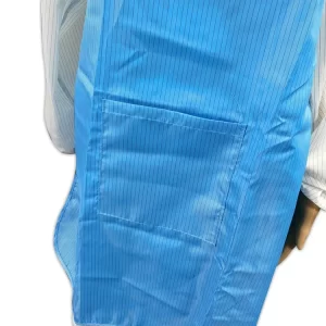 Unisex Cleanroom ESD Antistatic Apron With Waist Adjustment Belt - Image 5