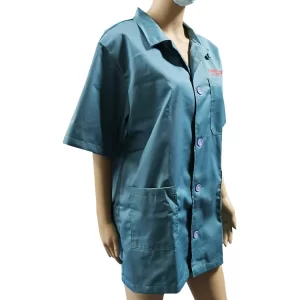 Cleanroom 65% Polyester 35% Cotton Short Sleeve ESD apparel - Image 2