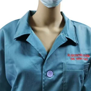 Cleanroom 65% Polyester 35% Cotton Short Sleeve ESD apparel - Image 4
