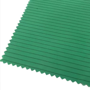 99% Polyester 1% Carbon 5mm Stripe ESD Antistatic Fabric - Image 3