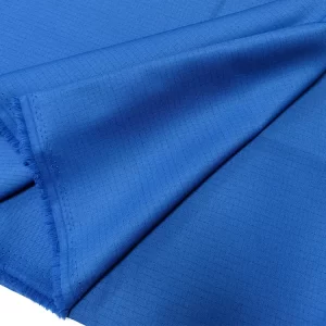 150mm Grid 98% Polyester 2% Carbon Fiber ESD Fabric For Cleanroom Clothing - Image 4