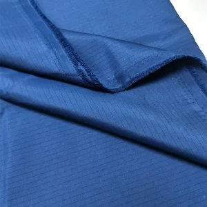 Plain 4mm Stripe 99% Polyester 1% Carbon Fiber Antistatic Fabric - Image 3
