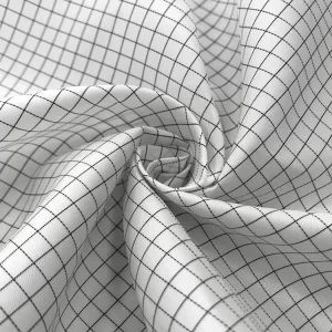 5mm Grid 98% Polyester 2% Carbon Fiber ESD Conductive Fabric - Image 5
