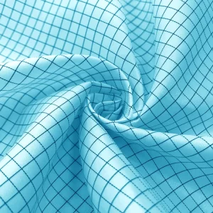 1/2 Twill 5mm Grid 98% Polyester 2% Carbon Antistatic Clothing - Image 7