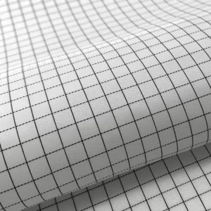 5mm Grid 98% Polyester 2% Carbon Fiber ESD Conductive Fabric - Image 2