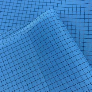 5mm Grid 98% Polyester 2% Carbon Fiber ESD Conductive Fabric - Image 4