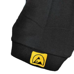 96% Cotton 4% Carbon Fiber Knitted Fabric ESD Anti Static Polo Shirts - Image 8