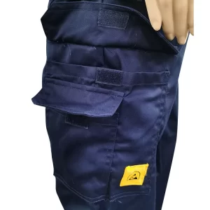 Polyester Cotton Carbon Fiber Anti Static ESD Pants - Image 2