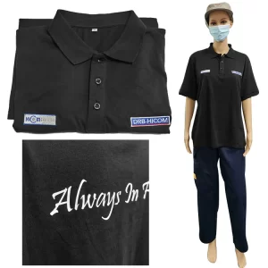 Unisex ESD Anti Static Suit For Class 1000 Cleanroom - Image 3