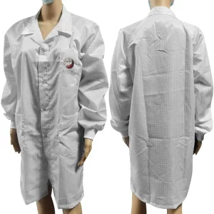 Class 100 Cleanroom 5mm Grid ESD Anti Static Garments - Image 1