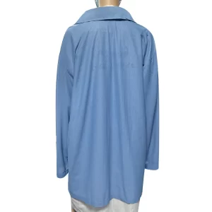 Antistatic 96% Polyester 4% Carbon 3mm Diamond Fabric ESD Smocks Coats - Image 4