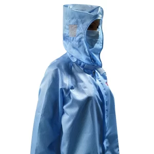 Unisex 5mm Stripe ESD Anti Static Smock For Class 100 Cleanroom - Image 3