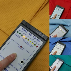 ESD 4MM Antistatic Fabric 65% Polyester 33% Cotton 2% Carbon Fiber - Image 2