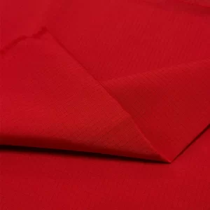 4mm Grid Conductive Wire Red Anti Static TC Fabric 33% Cotton 2% Carbon Fiber - Image 2